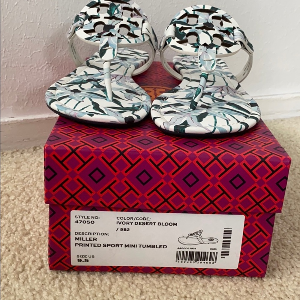 BNIB Tory Burch Miller -desert bloom
